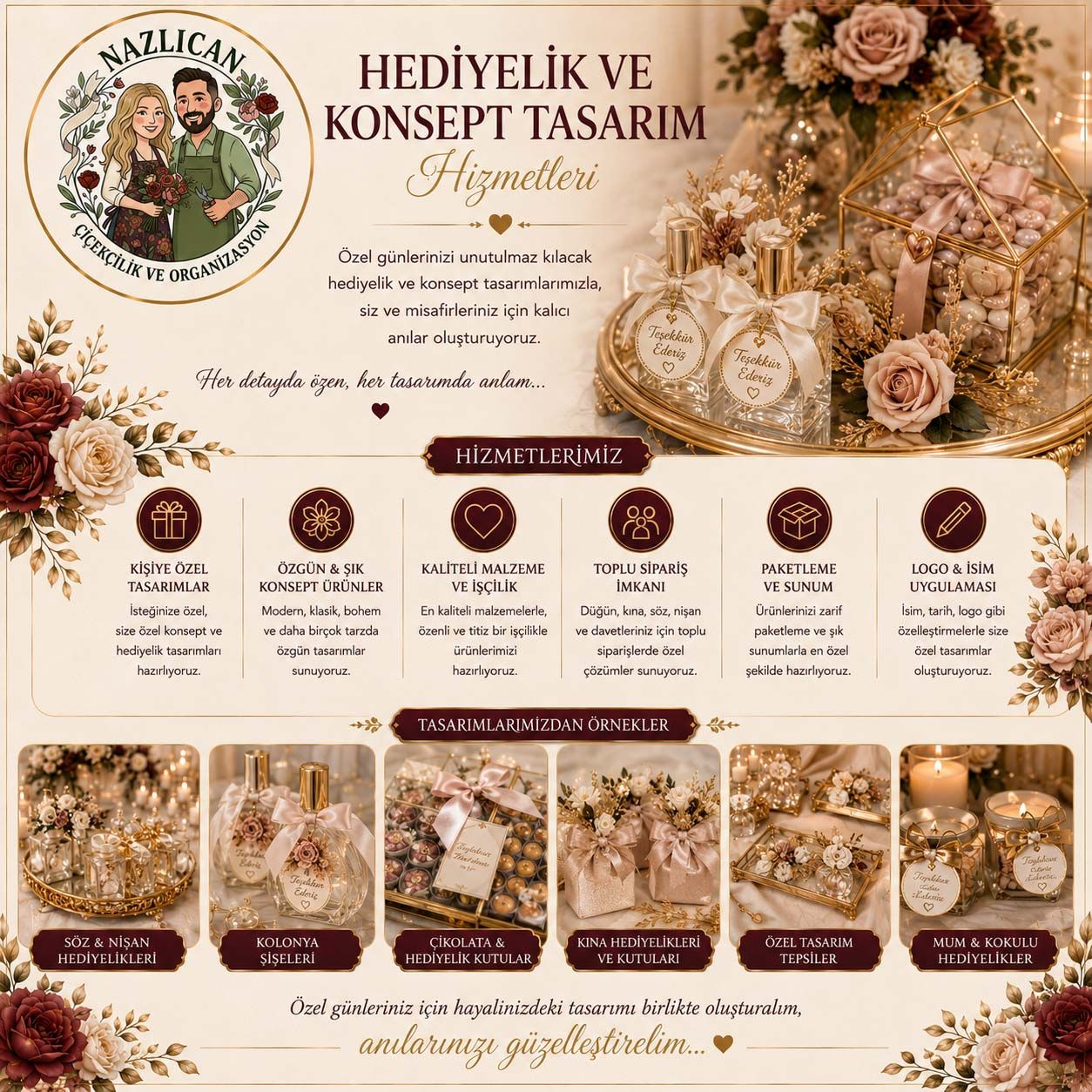 Hediyelik ve Konsept Tasarım Hizmetleri