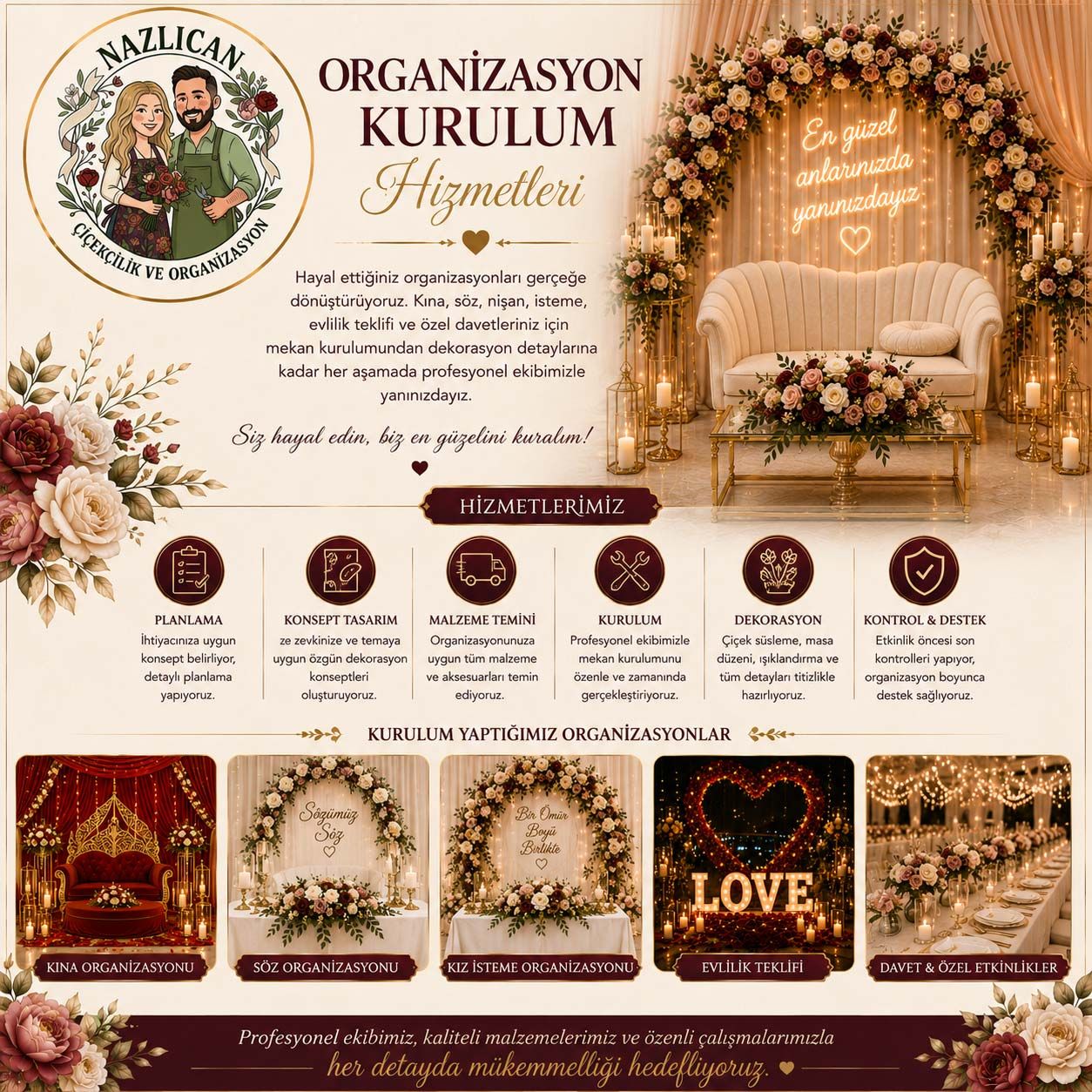 Organizasyon Kurulum Hizmetleri